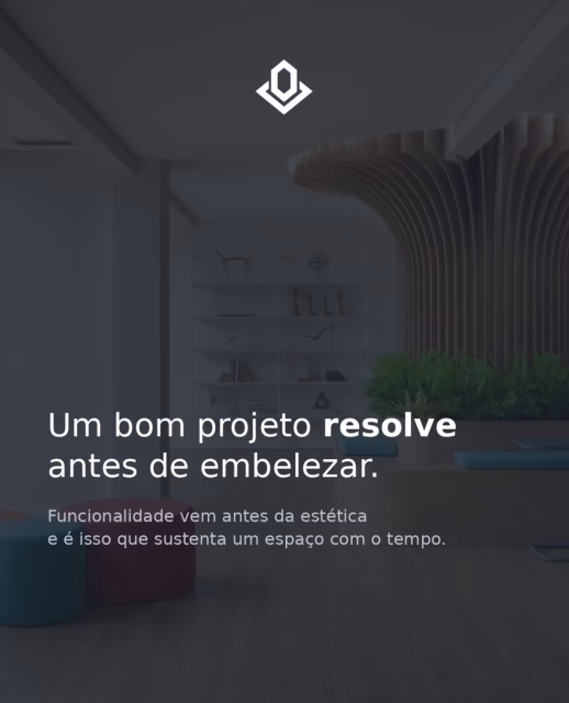 Um bom projeto resolve o dia a dia antes de encantar os olhos. Conheça nossas obras no link da bio.